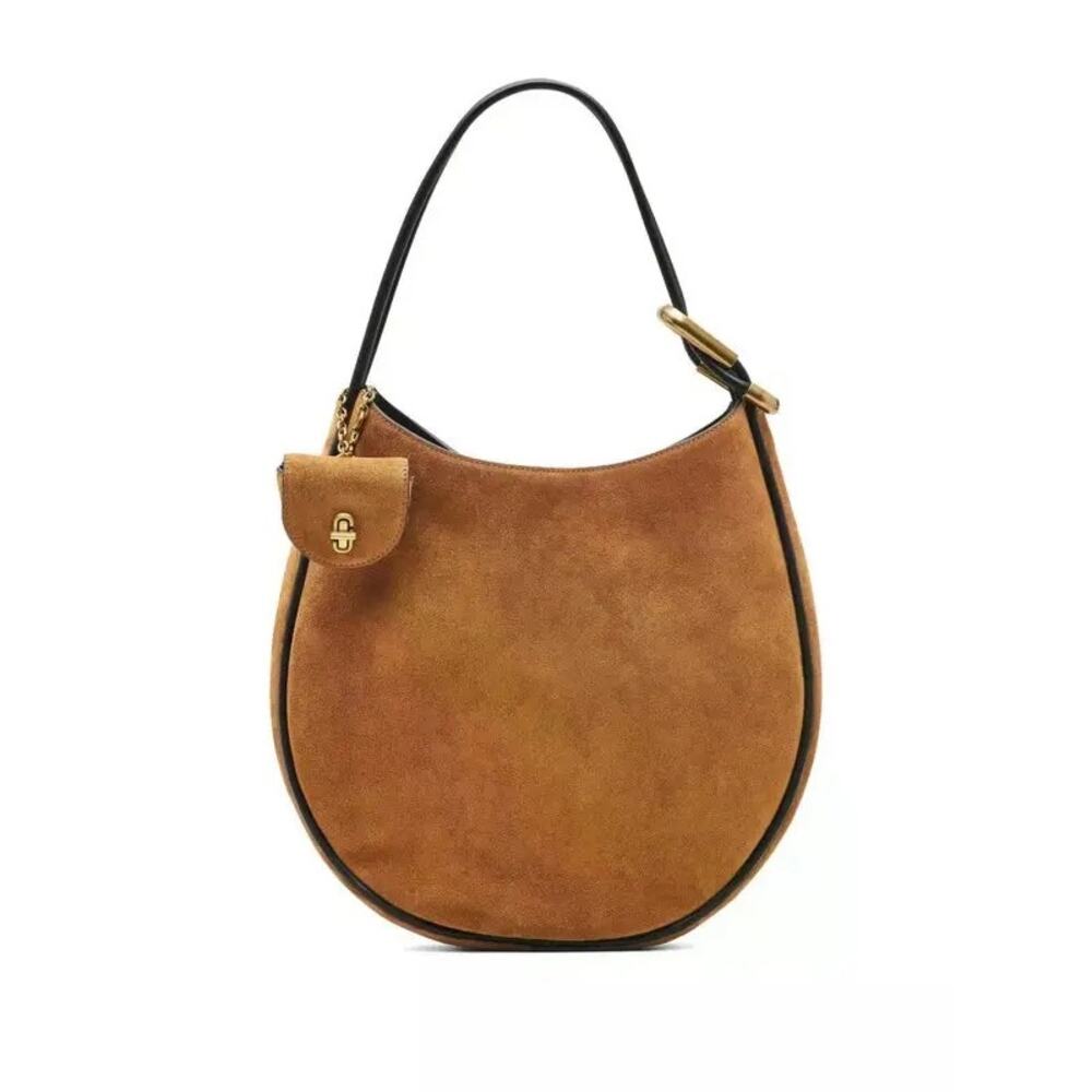 Marc Jacobs Brown Large Suede shoulder bag - Picture 2 of 11